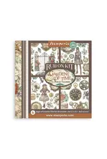 STAMPERIA STAMPERIA GARDENS OF TIME ASSORTED RUB-ONS 6/PK