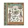 STAMPERIA STAMPERIA GARDENS OF TIME 20.5cm X 23cm ASSORTED RUB-ONS 6/PK