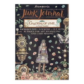 STAMPERIA STAMPERIA GARDENS OF TIME JUNK JOURNAL