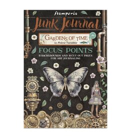 STAMPERIA STAMPERIA GARDENS OF TIME A5 FOCUS POINTS JUNK JOURNAL