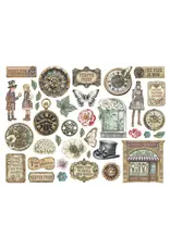 STAMPERIA STAMPERIA GARDENS OF TIME CHIPBOARD DIE CUTS