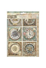 STAMPERIA STAMPERIA GARDENS OF TIME ASSORTED A4 RICE PAPER 6/PK