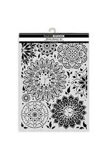 STAMPERIA STAMPERIA ART STORIES MANDALA PATTERN A3 STENCIL