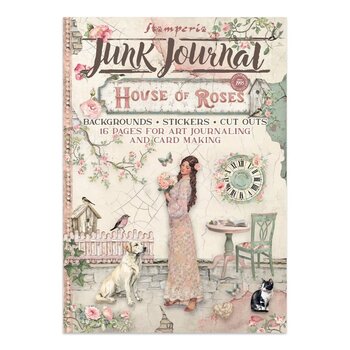 STAMPERIA STAMPERIA HOUSE OF ROSES JUNK JOURNAL