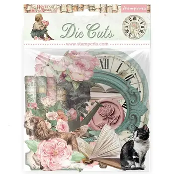 STAMPERIA STAMPERIA HOUSE OF ROSES CHIPBOARD DIE CUTS