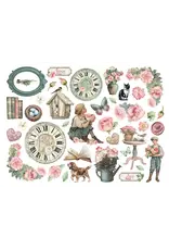 STAMPERIA STAMPERIA HOUSE OF ROSES CHIPBOARD DIE CUTS