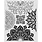 STAMPERIA STAMPERIA GARDENS OF TIME HALF FRIEZES 20x25cm STENCIL