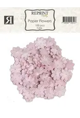 REPRINT REPRINT PINK PAPER FLOWERS 100/PK