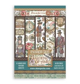 STAMPERIA STAMPERIA GARDENS OF TIME A5 WASHI PAD