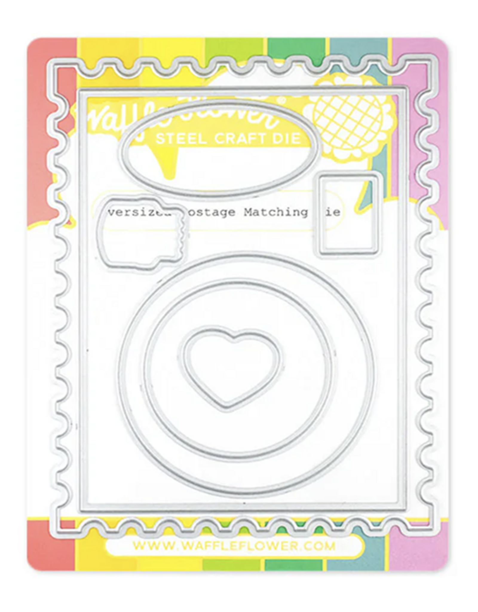 WAFFLE FLOWER WAFFLE FLOWER OVERSIZED POSTAGE MATCHING DIE