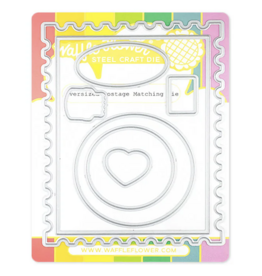 WAFFLE FLOWER WAFFLE FLOWER OVERSIZED POSTAGE MATCHING DIE