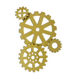 STAMPERIA STAMPERIA GARDENS OF TIME GEARS CRAFTY SHAPES
