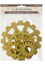 STAMPERIA STAMPERIA GARDENS OF TIME GEARS CRAFTY SHAPES