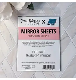 PEAR BLOSSOM PRESS PEAR BLOSSOM PRESS A2 MIRROR SHEETS 10/PK