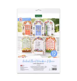 KATY SUE KATY SUE ARCHED FLORAL WINDOWS & DOORS CARD MAKING KIT