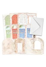 KATY SUE KATY SUE ARCHED FLORAL WINDOWS & DOORS CARD MAKING KIT