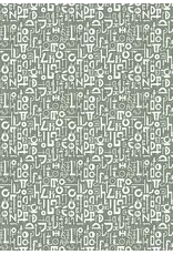 CIAO BELLA CIAO BELLA TYPOGRAPHIC A4 DELUXE PEARL COPPER & VELLUM MIXED PAPER PACK 6 SHEETS