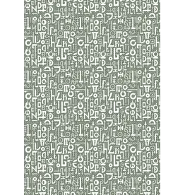 CIAO BELLA CIAO BELLA TYPOGRAPHIC A4 DELUXE PEARL COPPER & VELLUM MIXED PAPER PACK 6 SHEETS