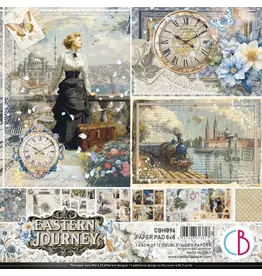 CIAO BELLA CIAO BELLA EASTERN JOURNEY 8x8 PAPER PAD 12 SHEETS