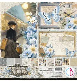 CIAO BELLA CIAO BELLA EASTERN JOURNEY 12x12 PATTERNS PAD 8 SHEETS