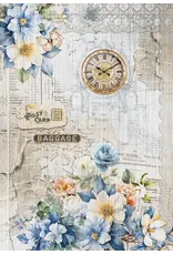 CIAO BELLA CIAO BELLA EASTERN JOURNEY A4 DELUXE SILVER & VELLUM MIXED PAPER PACK 6 SHEETS