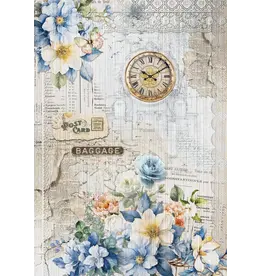 CIAO BELLA CIAO BELLA EASTERN JOURNEY A4 DELUXE SILVER & VELLUM MIXED PAPER PACK 6 SHEETS