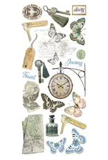 CIAO BELLA CIAO BELLA EASTERN JOURNEY TRANSPARENT ADHESIVE SHEETS 5/PK