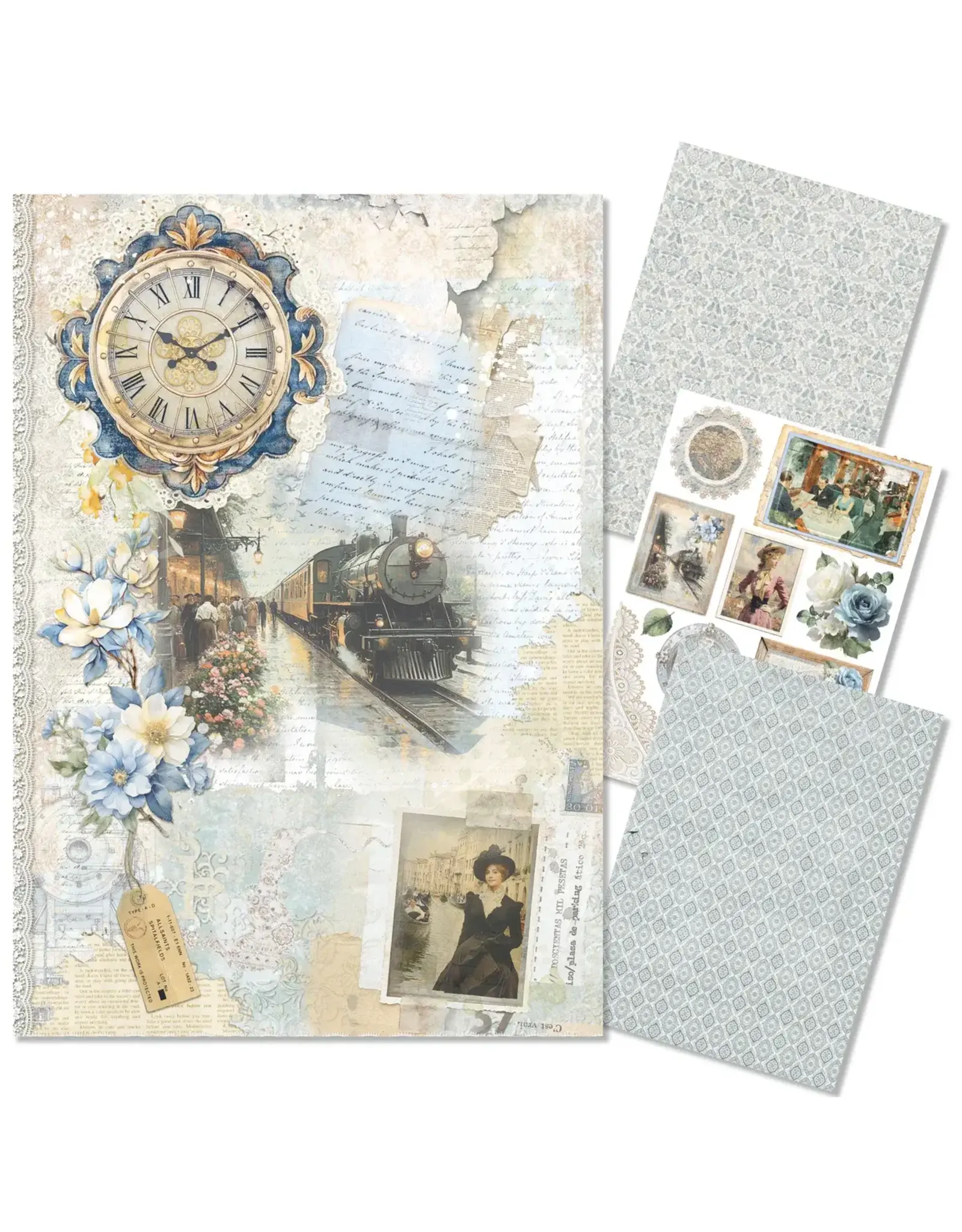 CIAO BELLA CIAO BELLA EASTERN JOURNEY A4 RICE PAPER 4 SHEETS