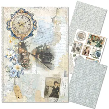 CIAO BELLA CIAO BELLA EASTERN JOURNEY A4 RICE PAPER 4 SHEETS