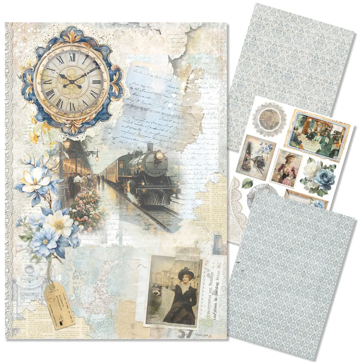 CIAO BELLA CIAO BELLA EASTERN JOURNEY A4 RICE PAPER 4 SHEETS