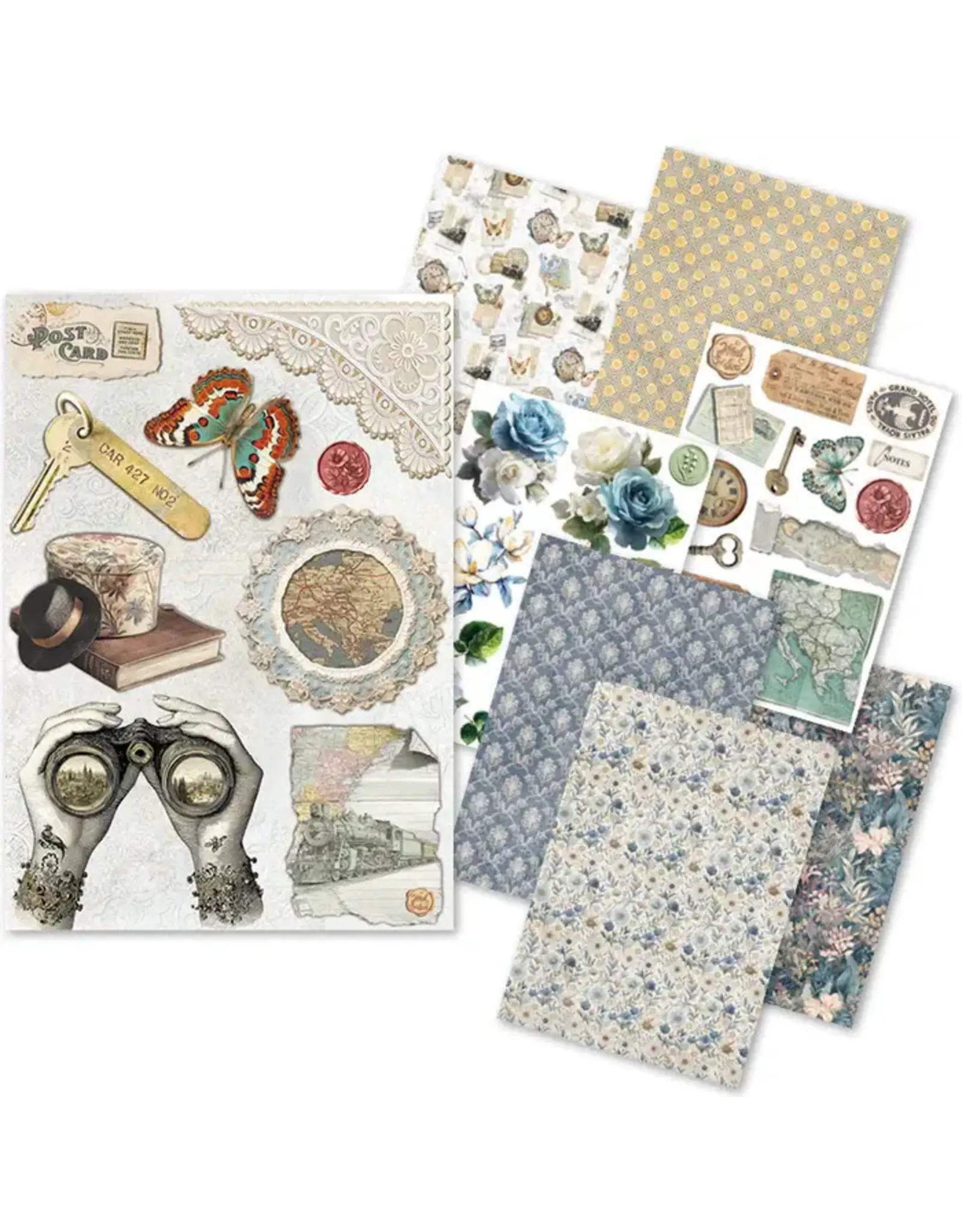 CIAO BELLA CIAO BELLA EASTERN JOURNEY MIXED A5 RICE PAPER 8/PK