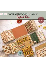 CRAFTREAT CRAFTREAT SCRAPBOOK BLANK PRECUT ALBUM BASE LAPBOOK FOLIO KRAFT