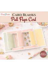 CRAFTREAT CRAFTREAT PULL FLAPS CARD WHITE CARD BLANKS