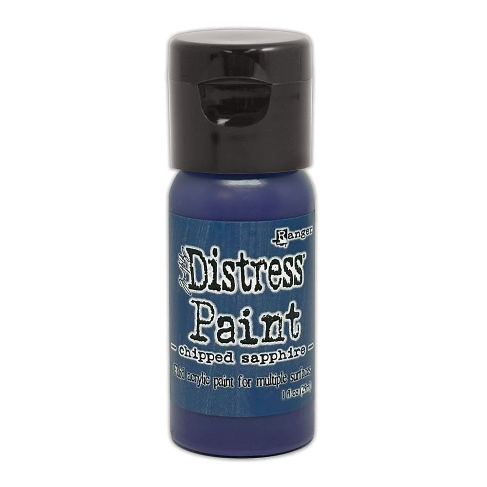 RANGER TIM HOLTZ DISTRESS ACRYLIC PAINT CHIPPED SAPPHIRE 1OZ
