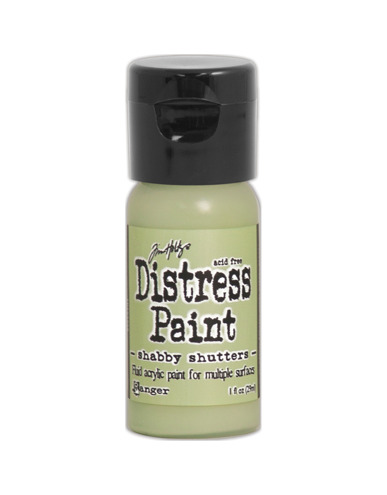 RANGER TIM HOLTZ DISTRESS ACRYLIC PAINT SHABBY SHUTTERS 1OZ