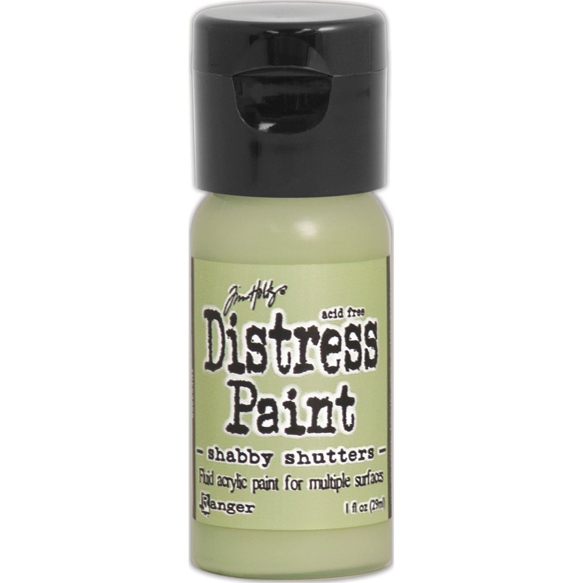 RANGER TIM HOLTZ DISTRESS ACRYLIC PAINT SHABBY SHUTTERS 1OZ