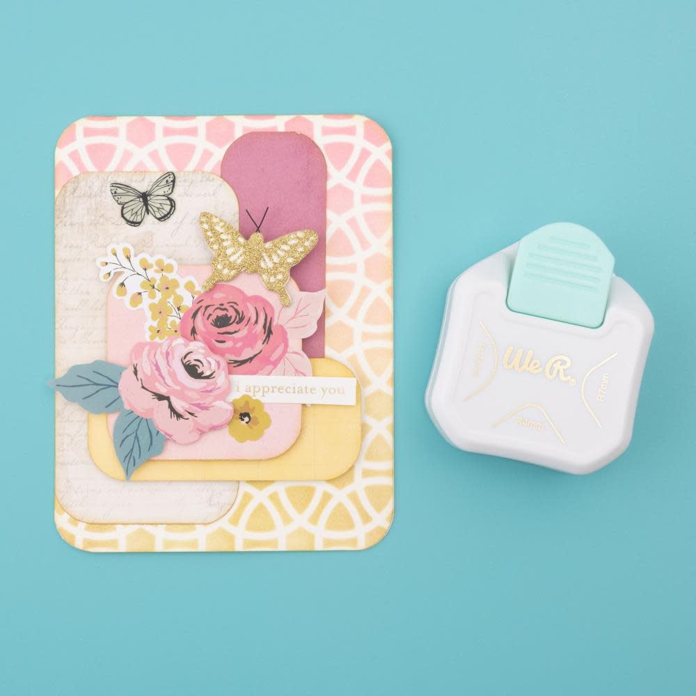 WE R MEMORY KEEPERS WE R MEMORY KEEPERS 3-WAY CORNER ROUNDED PAPER PUNCH