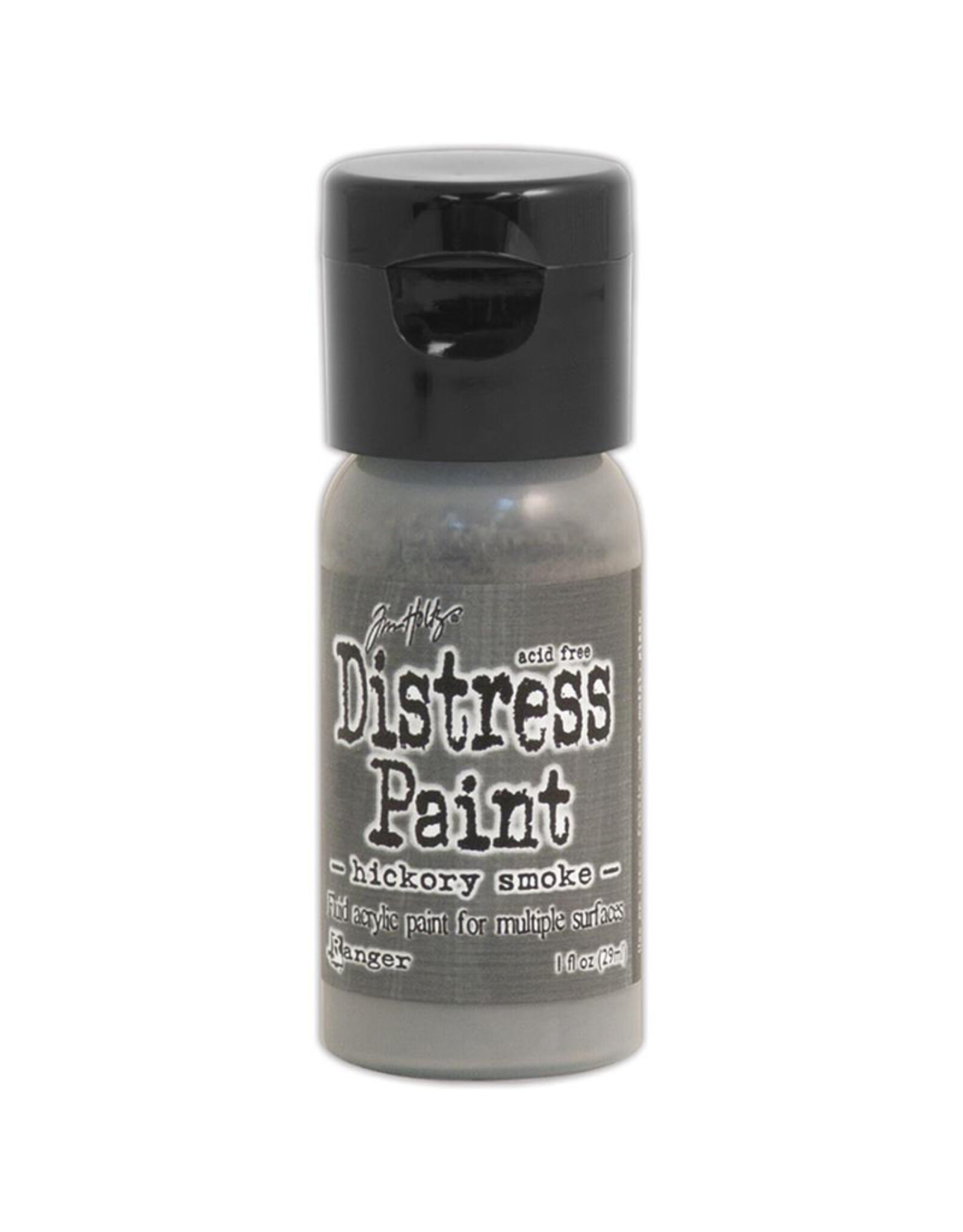 RANGER TIM HOLTZ DISTRESS ACRYLIC PAINT HICKORY SMOKE 1OZ