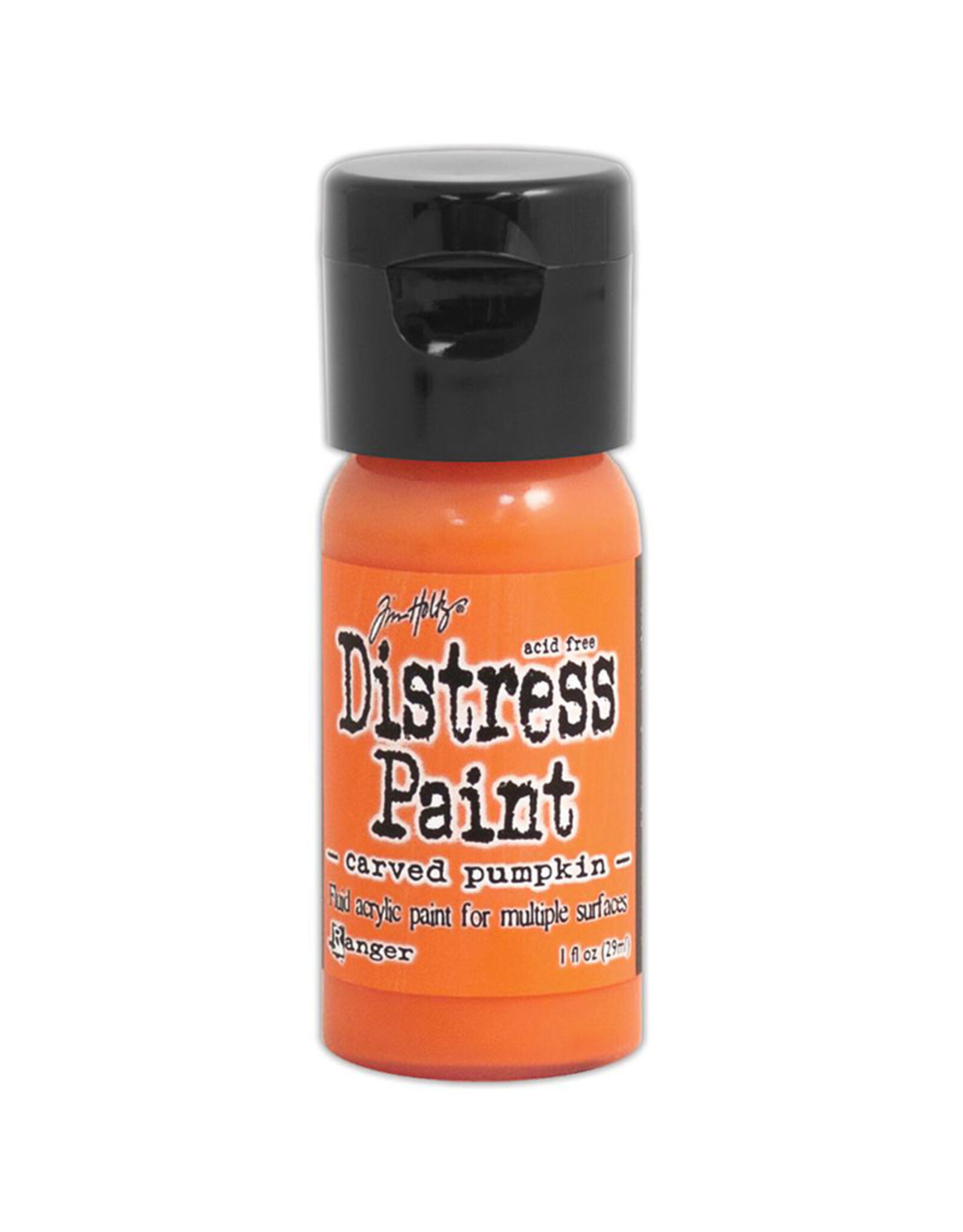 RANGER TIM HOLTZ DISTRESS ACRYLIC PAINT CARVED PUMPKIN 1OZ