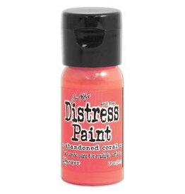 RANGER TIM HOLTZ DISTRESS ACRYLIC PAINT ABANDONED CORAL 1OZ