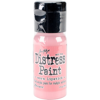 RANGER TIM HOLTZ DISTRESS ACRYLIC PAINT WORN LIPSTICK 1OZ