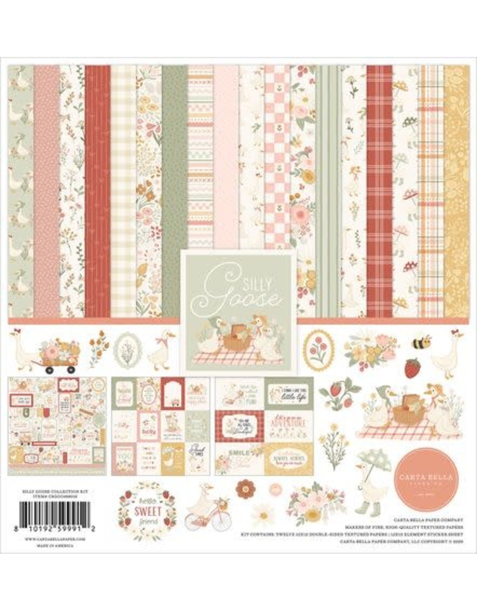 CARTA BELLA CARTA BELLA SILLY GOOSE 12x12 COLLECTION KIT