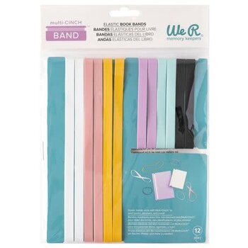 WE R MEMORY KEEPERS WE R MEMORY KEEPERS CINCH ELASTIC BINDING BANDS 12/PK