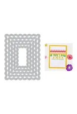 HERO ARTS HERO ARTS SQUIGGLY RECTANGLE FRAMES DIE SET