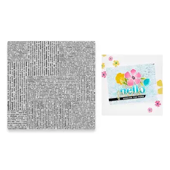 HERO ARTS HERO ARTS FRIENDLY TYPE 6x6 CLING STAMP