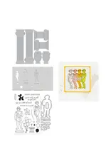 HERO ARTS HERO ARTS YOU'RE A CLASSIC CLEAR STAMP & DIE & STENCIL SET
