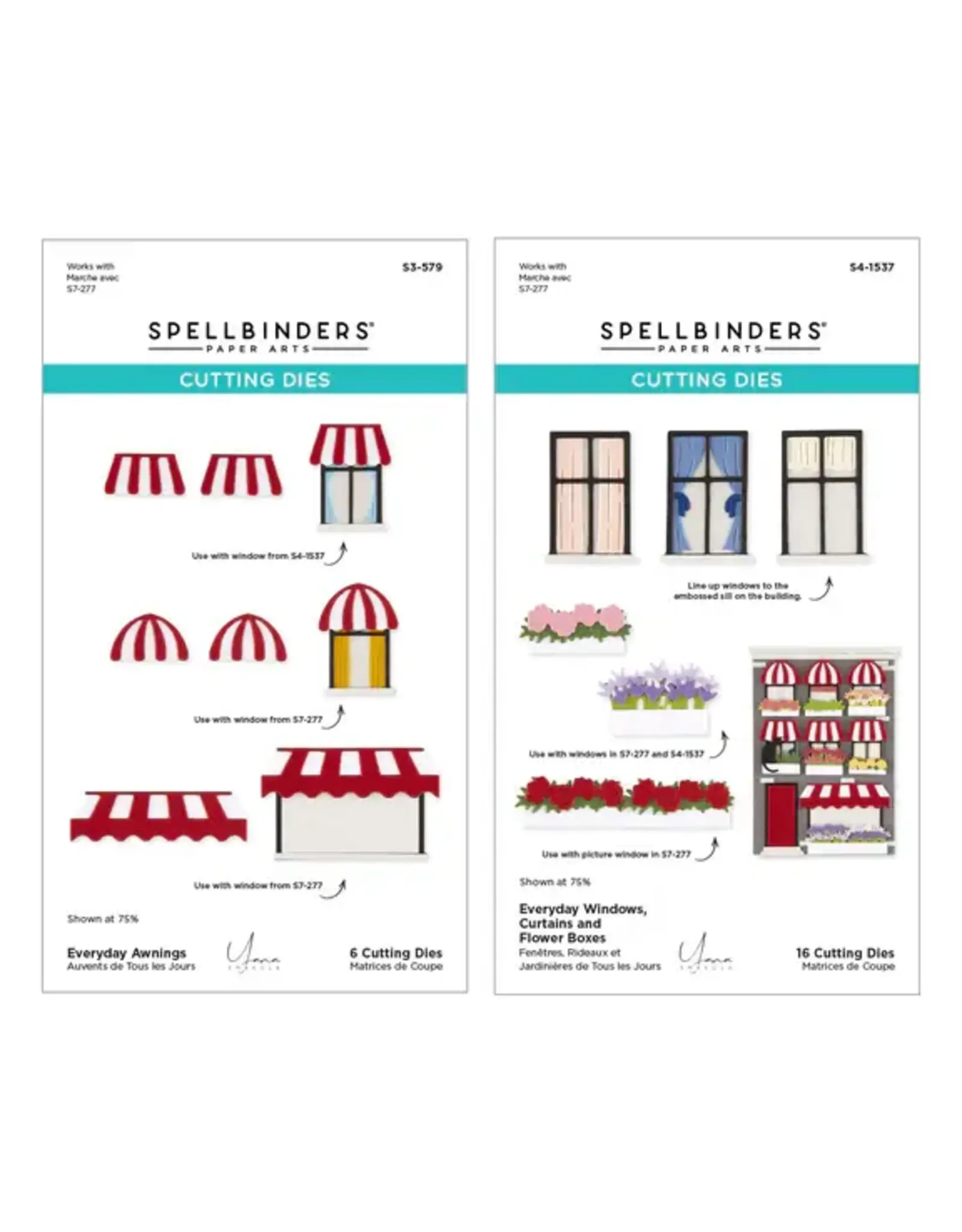 SPELLBINDERS SPELLBINDERS EVERYDAY CITY HOLIDAY DIE BUNDLE