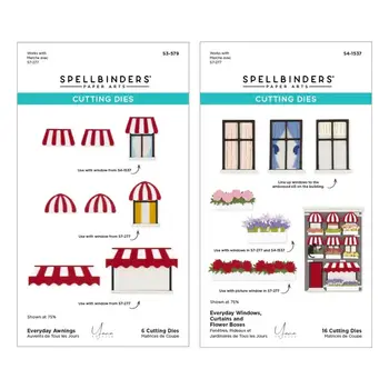 SPELLBINDERS SPELLBINDERS EVERYDAY CITY HOLIDAY DIE BUNDLE