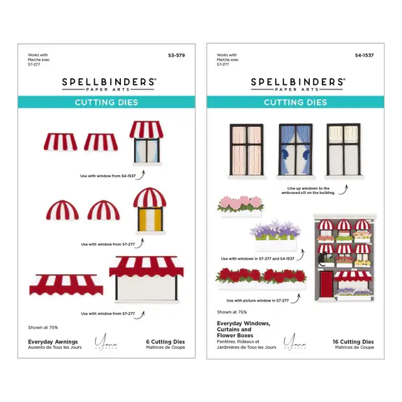SPELLBINDERS SPELLBINDERS EVERYDAY CITY HOLIDAY DIE BUNDLE