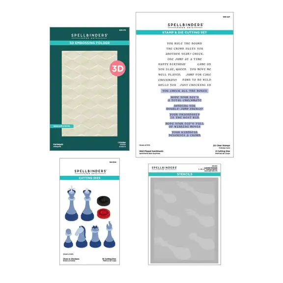 SPELLBINDERS SPELLBINDERS CHECKMATE I WANT IT ALL! BUNDLE
